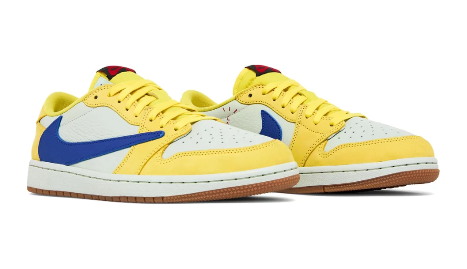 Travis Scott x Wmns Air Jordan 1 Retro Low OG SP 'Canary' Elkins